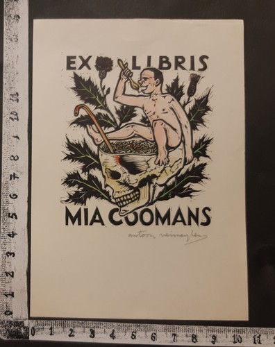 Wunderkammer exlibris 709 - l,
