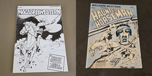 Lotto macabre western - western, #1