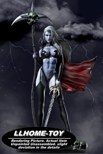 Modellino lady grim reaper - lady, in