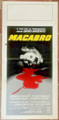 Locandina macabro 1980 - macabro, bernice
